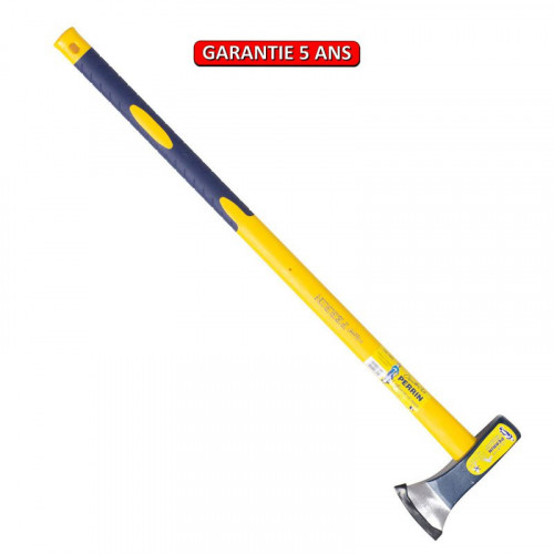 Merlin 3,5 kg manche composite incassable pour fendre les bûches pour le bois de chauffage - PERRIN  