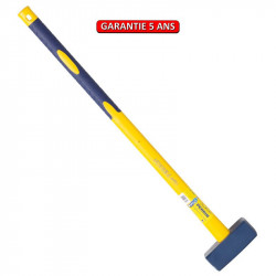 Masse couple 4 kg manche 0,90m composite tri matière incassable pour le batiment et jardin de marque PERRIN  , référence: J3882100