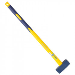 Masse couple 4 kg manche 0,90m composite tri matière incassable pour le batiment et jardin - PERRIN