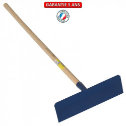Racloir cantonnier de 35 douille soudée emmanché 1,30 m de marque PERRIN  , référence: J3885700