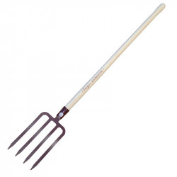 FB fourche à bêcher à douille 4 dts 29 cm empo 0.95 m - PERRIN  