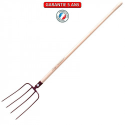 FB fourche à fumier à douille 4 dts empo 1.35 m cintré de marque PERRIN  , référence: J5403200