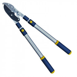 Coupe branche grand modele - manche alu telescopique - enclume - PERRIN  