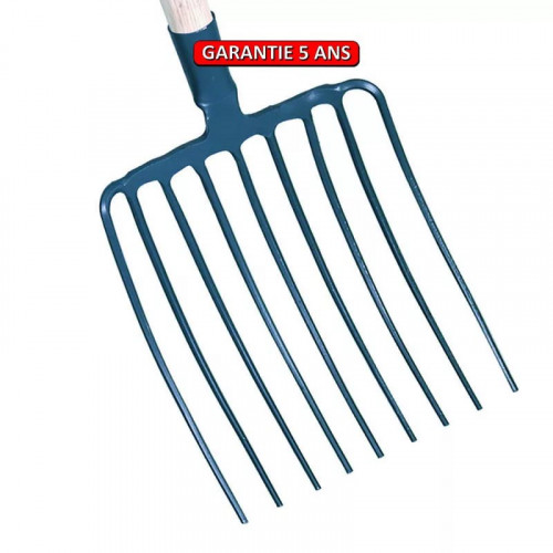 Fourche a huitres 9 dents - sans manche - PERRIN  