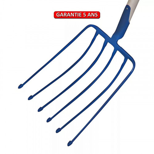 Fourche a douille a betteraves 6 dentes - sans manche - PERRIN  