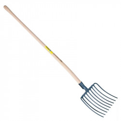 Fourche a huitres 9 dents - manche pomme - PERRIN  