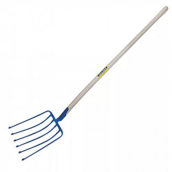 Fourche a douille a betteraves emmanché cintre 135 - 9 dents - PERRIN  
