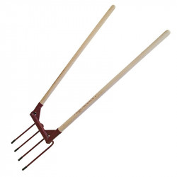 Bêche 3 dents AEROGRIF emmanché - PERRIN  