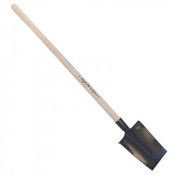 Bêche standard manche pomme 105cm - Bêche 24cm - Gris algue - PERRIN  
