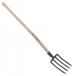 Fourche de 27cm, manche 100cm - Gris algue - PERRIN  