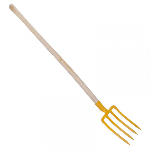 Fourche de 27cm, manche 100cm - Miel - PERRIN  