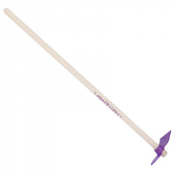 Serfouette panne & langue forgée manche 100cm - Framboisine - PERRIN  