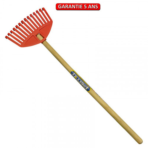 Balai à gazon enfant - manche bois - 60 cm - PERRIN  