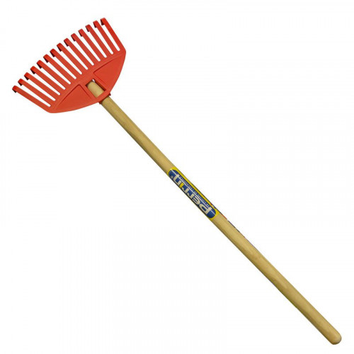 Balai à gazon enfant - manche bois - 60 cm - PERRIN  