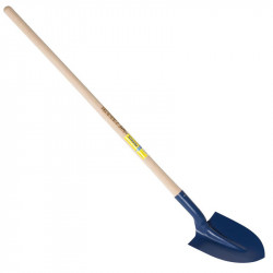 Pelle fortification ronde emmanchée droit 130 - Largeur 21 cm - PERRIN  