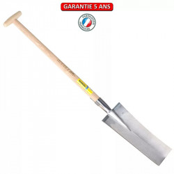 Louchet terrassier à anneau – Emmanché BT 80 – Fer 40 cm de marque PERRIN  , référence: J9491800