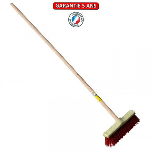 Balai cantonnier emmanché bois 150 cm - 30 cm - PERRIN  