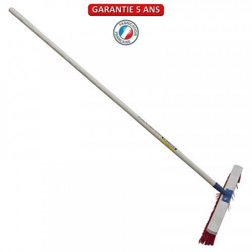 Balai de cantonnier 60 cm – Douille renforcée – Emmanché bois 150 cm - PERRIN  