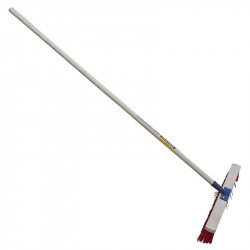 Balai de cantonnier 60 cm – Douille renforcée – Emmanché bois 150 cm - PERRIN  