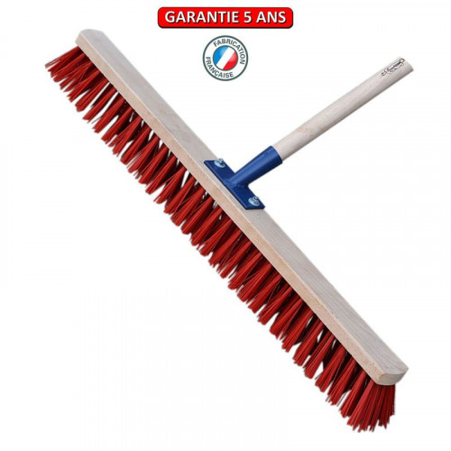 Balai de cantonnier 80 cm - Emmanché bois 150 - Douille renforcée - PERRIN  
