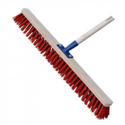 Balai de cantonnier 80 cm - Emmanché bois 150 - Douille renforcée - PERRIN