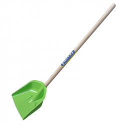 Pelle à neige enfant 19 cm – manche pomme 60 cm – verte - PERRIN