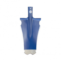 Bêche Caïman 33 cm – manche béquille composite – coupe racines - PERRIN  