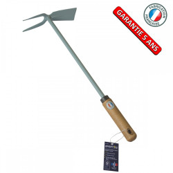 Serfouette à oignons panne et fourche – manche extra-long bois PEFC de marque PERRIN  , référence: J9522600
