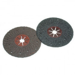 Disque abrasif semi-rigide pour matériaux (grain 24) - OUTIFRANCE
