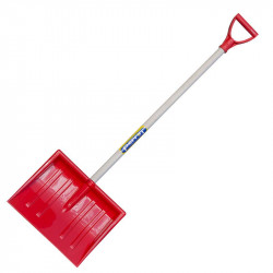Poussoir à neige enfant 29 cm – rouge – manche poignée 75 cm - PERRIN
