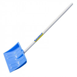 Poussoir à neige enfant 24,5 cm – bleu – manche pomme 66 cm - PERRIN