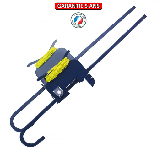 Tendeur de cordeau maçon Align Bloc Pro – réglable 5 à 42 cm – cordeau 15 m - PERRIN  
