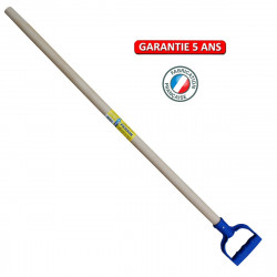 Manche 130 cm avec poignée plastique – pour poussoir à neige – bois frêne ou hêtre de marque PERRIN  , référence: J9548100