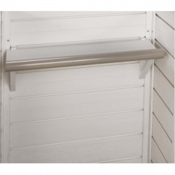 Kit 2 étagères pour abri de jardin EVO – 73,5 x 19,2 cm - HABRITA