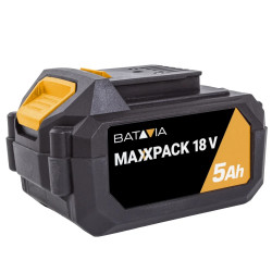 Batterie 18V 5.0Ah - Maxxpack - Li-ion - très haute autonomie universelle de marque Batavia, référence: B9544300