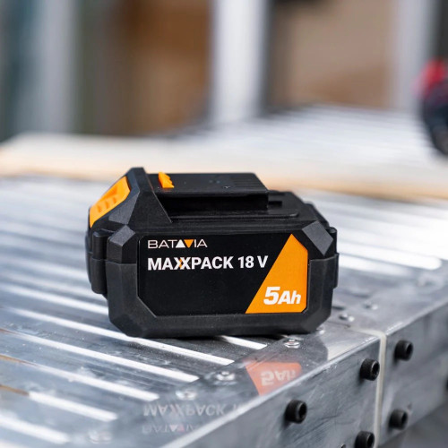 Batterie 18V 5.0Ah - Maxxpack - Li-ion - très haute autonomie universelle - Batavia