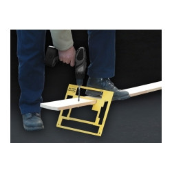 Plaque etau rectangulaire multi coupe 350 x 300 mm 1,85 kg - ROUGHNECK