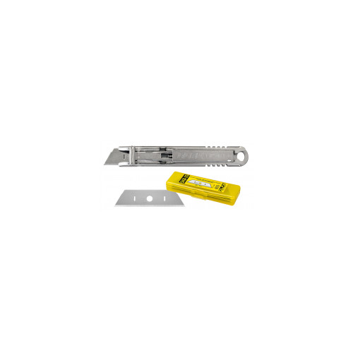 Couteau de securite tout inox SKB-2S/10B Etui de 10 lames en acier inoxydable - OLFA-CARPENTRAS DONARIER
