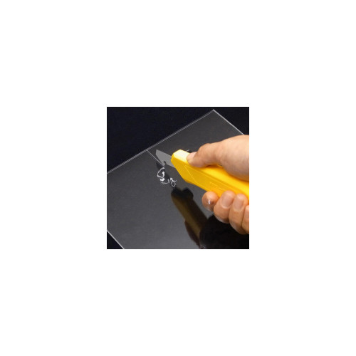 Cutter special plexiglass PB-800 Etui de 3 lames réversibles pour cutter plexiglass grand modèle - OLFA-CARPENTRAS DONARIER