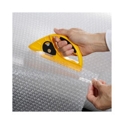 Cutter rotatif ø45 mm special moquette RB45-1 Lame Ø45 mm (lisse) en étui - OLFA-CARPENTRAS DONARIER