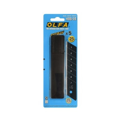Lames de cutter 'excel-black' LBB-10B Etui de 10 lames 'Excel-Black' 18 mm - OLFA-CARPENTRAS DONARIER