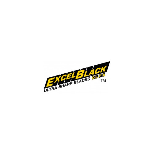 Lames de cutter 'excel-black' HBB-5B Etui de 5 lames 'Excel-Black' 25 mm - OLFA-CARPENTRAS DONARIER