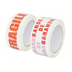 Ruban adhesif d'emballage Ruban adhésif 'FRAGILE' 66 m x 50 mm de marque OUTIFRANCE , référence: B9568600