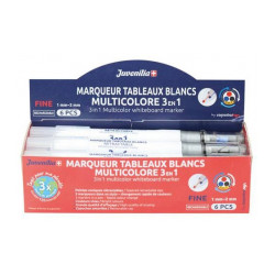 Marqueur 3en1 pour tableau blanc Marqueur multicolore 3 en 1 - OUTIFRANCE 