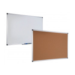 Tableaux blancs et liege Tableau blanc magnétique 60 x 90 cm de marque OUTIFRANCE , référence: B9578900