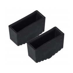 Patins antiderapants pour escabeaux bois Paire de patins GRAND MODELE - pour montants de section 75 x 25 mm de marque OUTIFRANCE , référence: B9580800