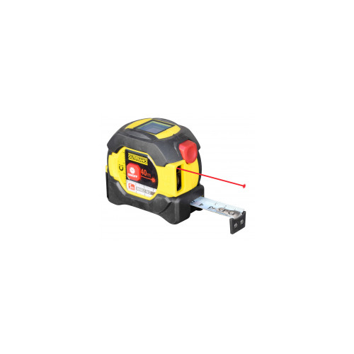 Mesure combinee ruban/laser 5 m (ruban) / 40 m (laser) 19 mm - OUTIFRANCE 