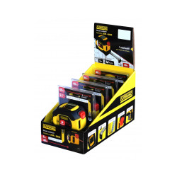Mesure combinee ruban/laser 5 m (ruban) / 40 m (laser) 19 mm - OUTIFRANCE 