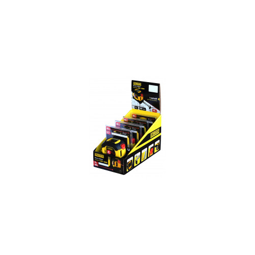 Mesure combinee ruban/laser 5 m (ruban) / 40 m (laser) 19 mm - OUTIFRANCE 