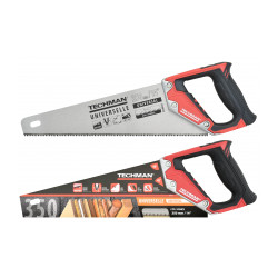 Scie egoïne renfort alu - caisse a outils Scie égoïne universelle 350 mm 8 tpi de marque TECHMAN, référence: B9581500
